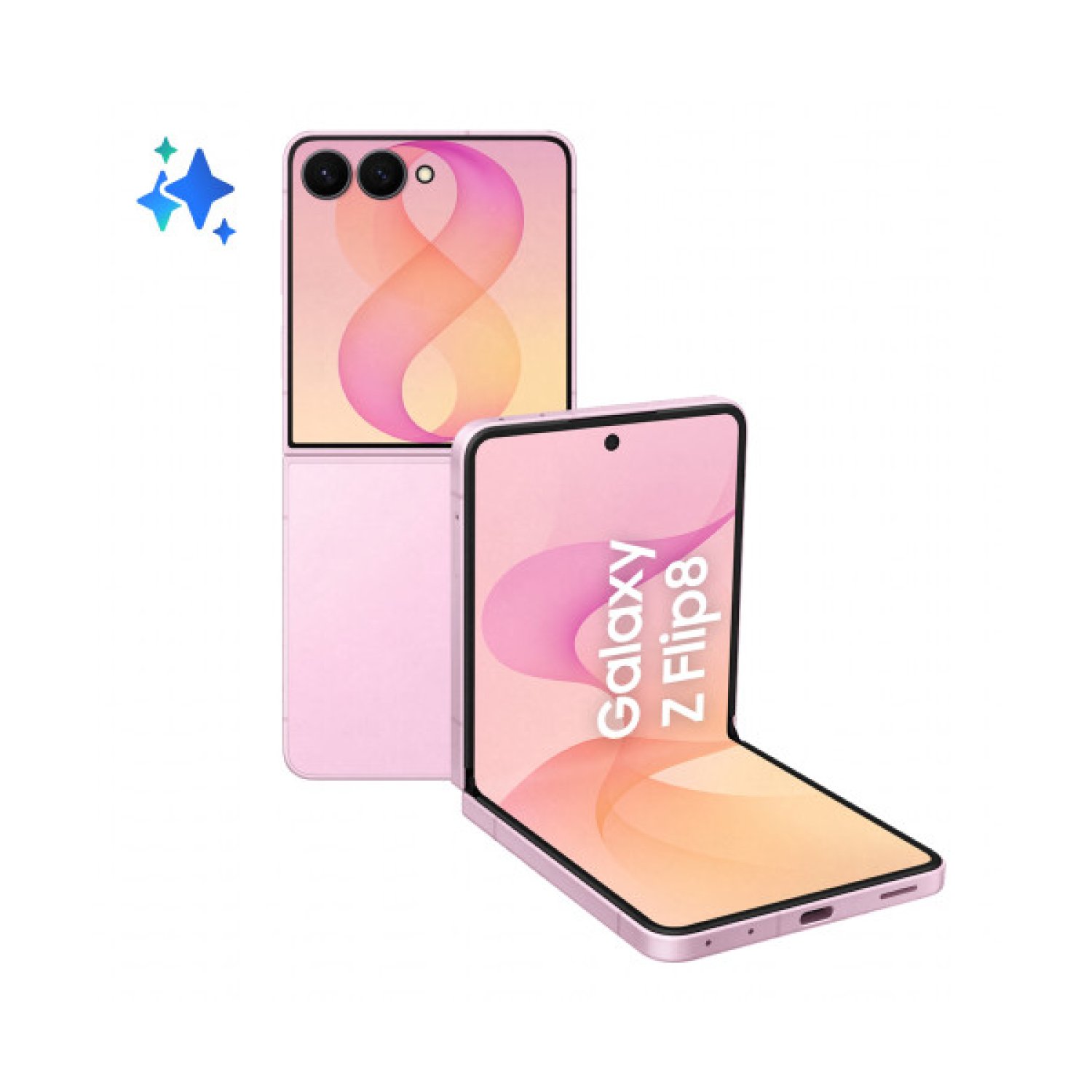 Samsung Galaxy Z Flip8 17,5 cm (6.9") SIM doble 5G USB Tipo C 12 GB 256 GB 4300 mAh Rosa