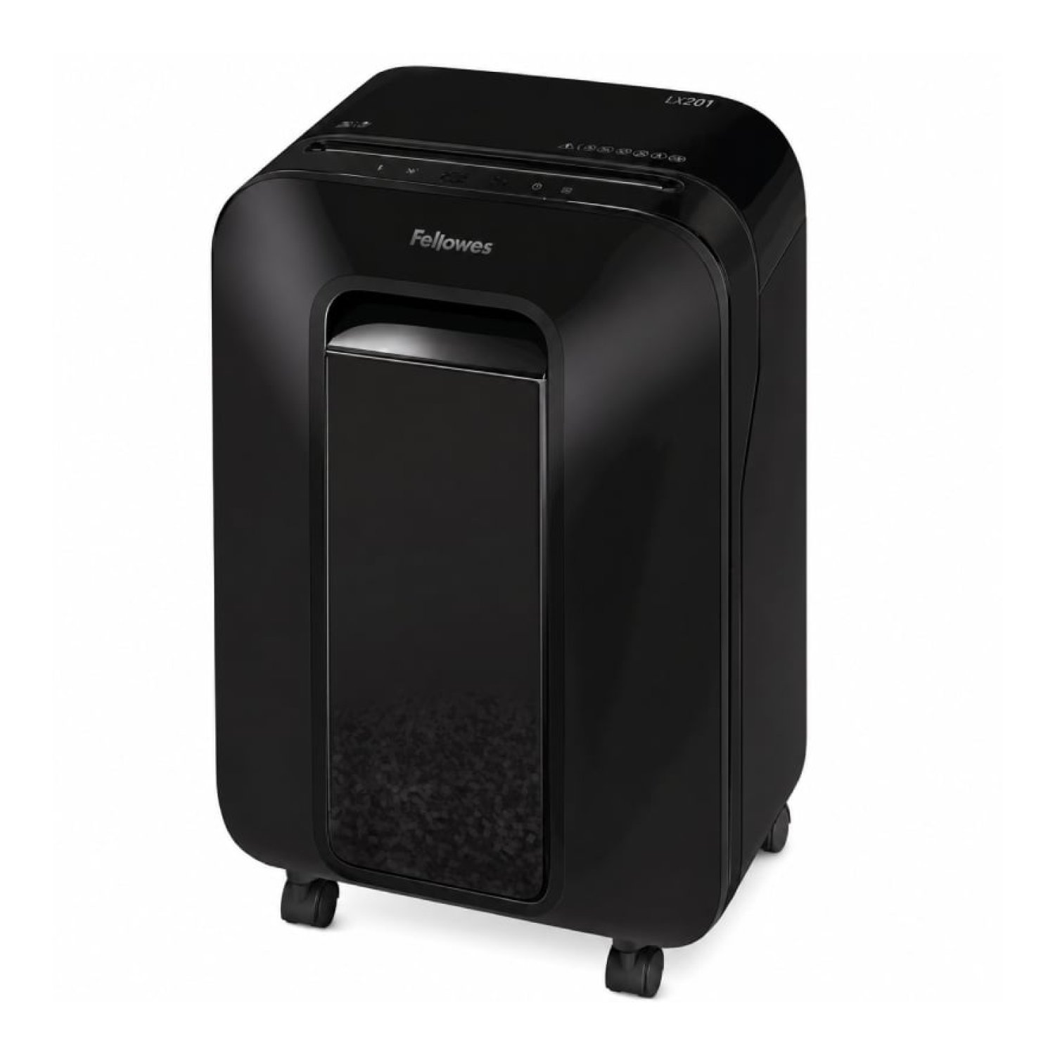 Destructora Fellowes LX201/ Corte en Partículas de 2 x 12mm/ Negra