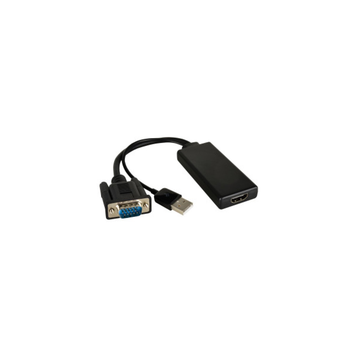 Kramer Electronics ADC-GM/HF HDMI tipo A (Estándar) VGA (D-Sub) + USB Negro