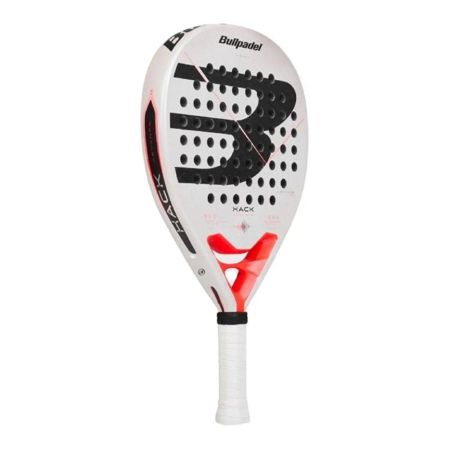 Pala de Pádel Bullpadel Hack Advance 2026/ Blanca