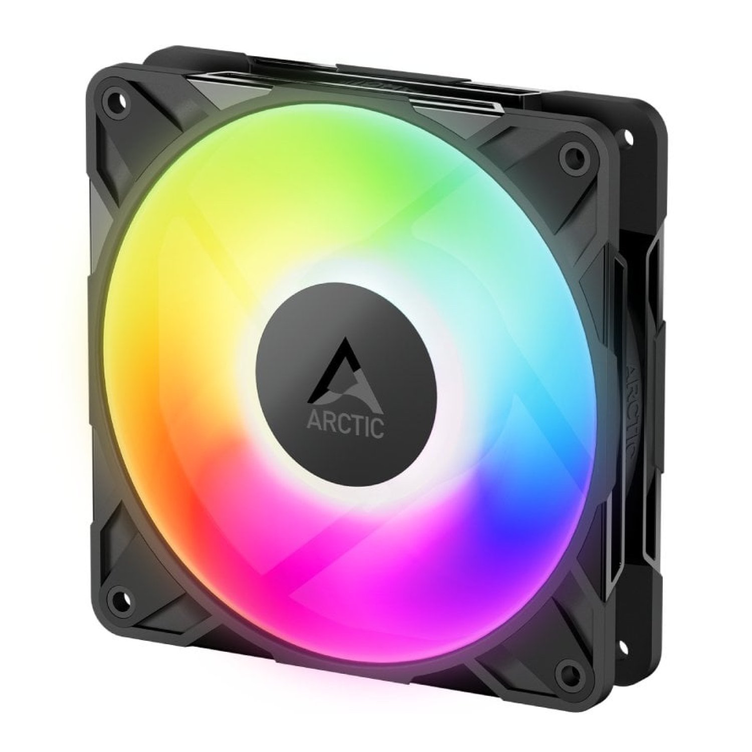 Ventilador Arctic P12 Pro A-RGB LN/ 12cm/ Negro