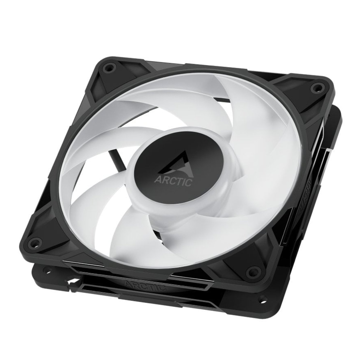 Ventilador Arctic P12 Pro A-RGB LN/ 12cm/ Negro