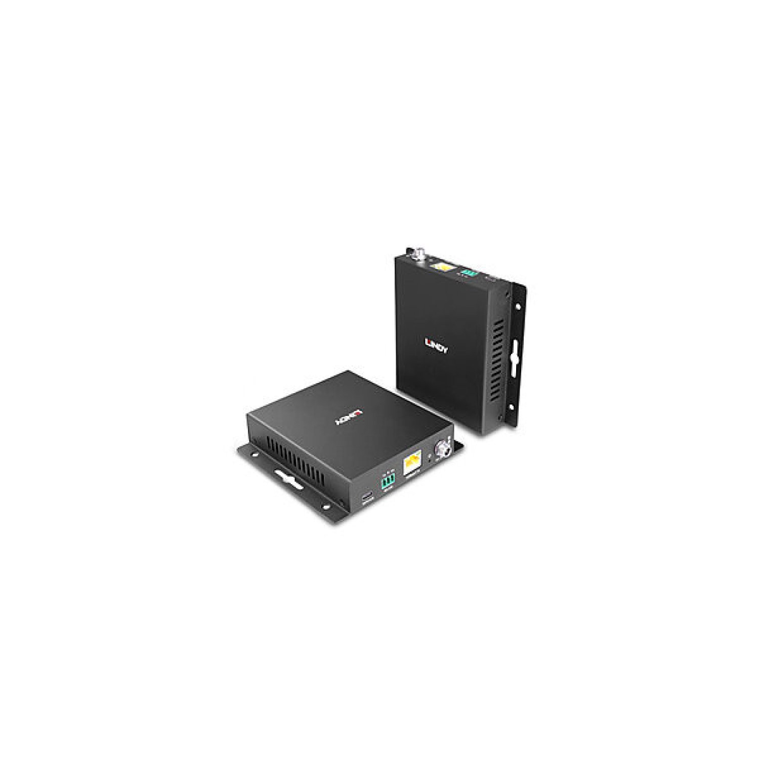 Lindy 39347 extensor audio/video Transmisor y receptor de señales AV Negro