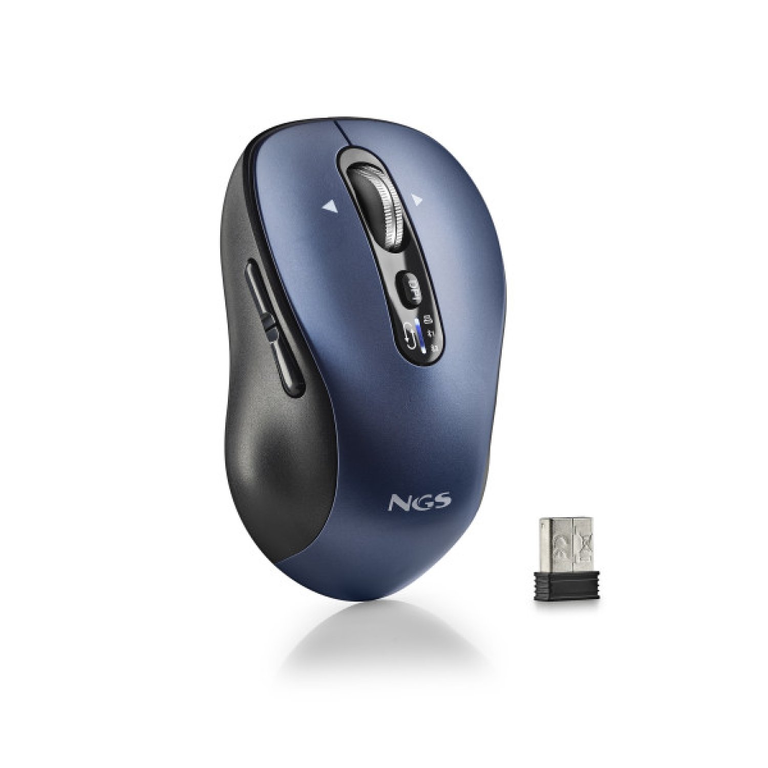 NGS INFINITY RB ratón Oficina Ambidextro RF Wireless + Bluetooth Óptico 3200 DPI