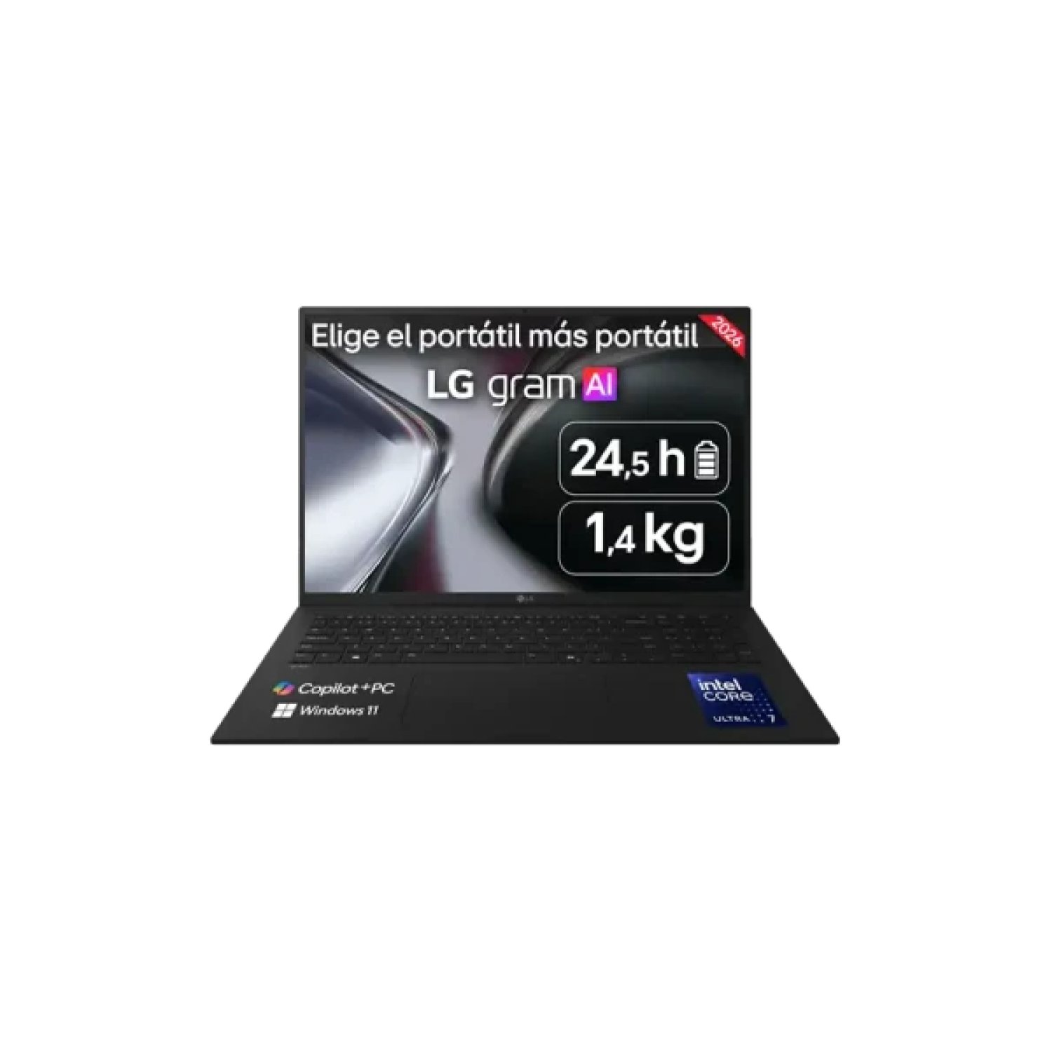 Portátil LG Gram 17Z90TL-G.AU88BN Intel Core Ultra 7-258V/ 32GB/ 1TB SSD/ 17"/ Win11
