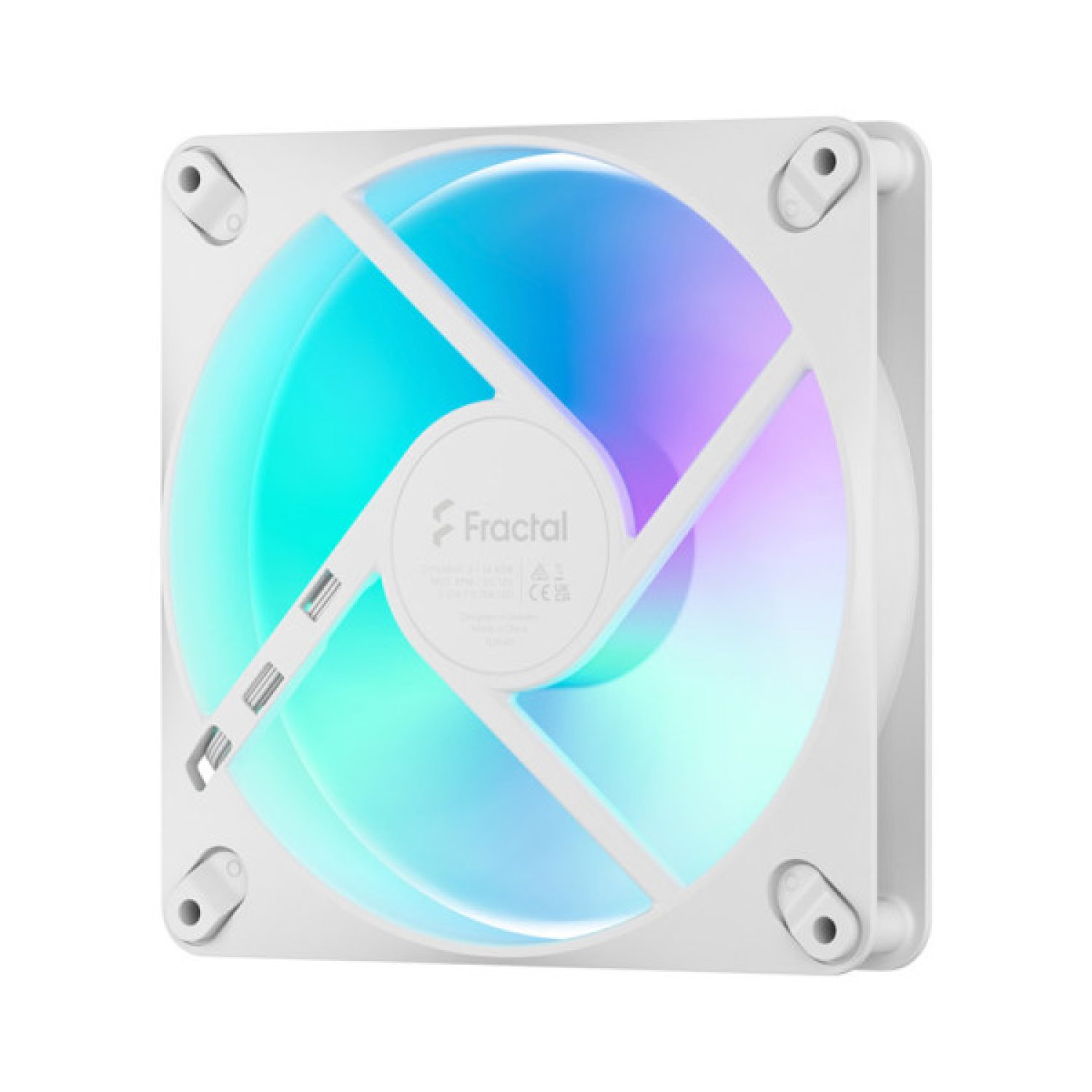 FRACTAL VENTILADOR CAJA DYNAMIC-3-14-RGB-WHITE FD-F-DR3-1402