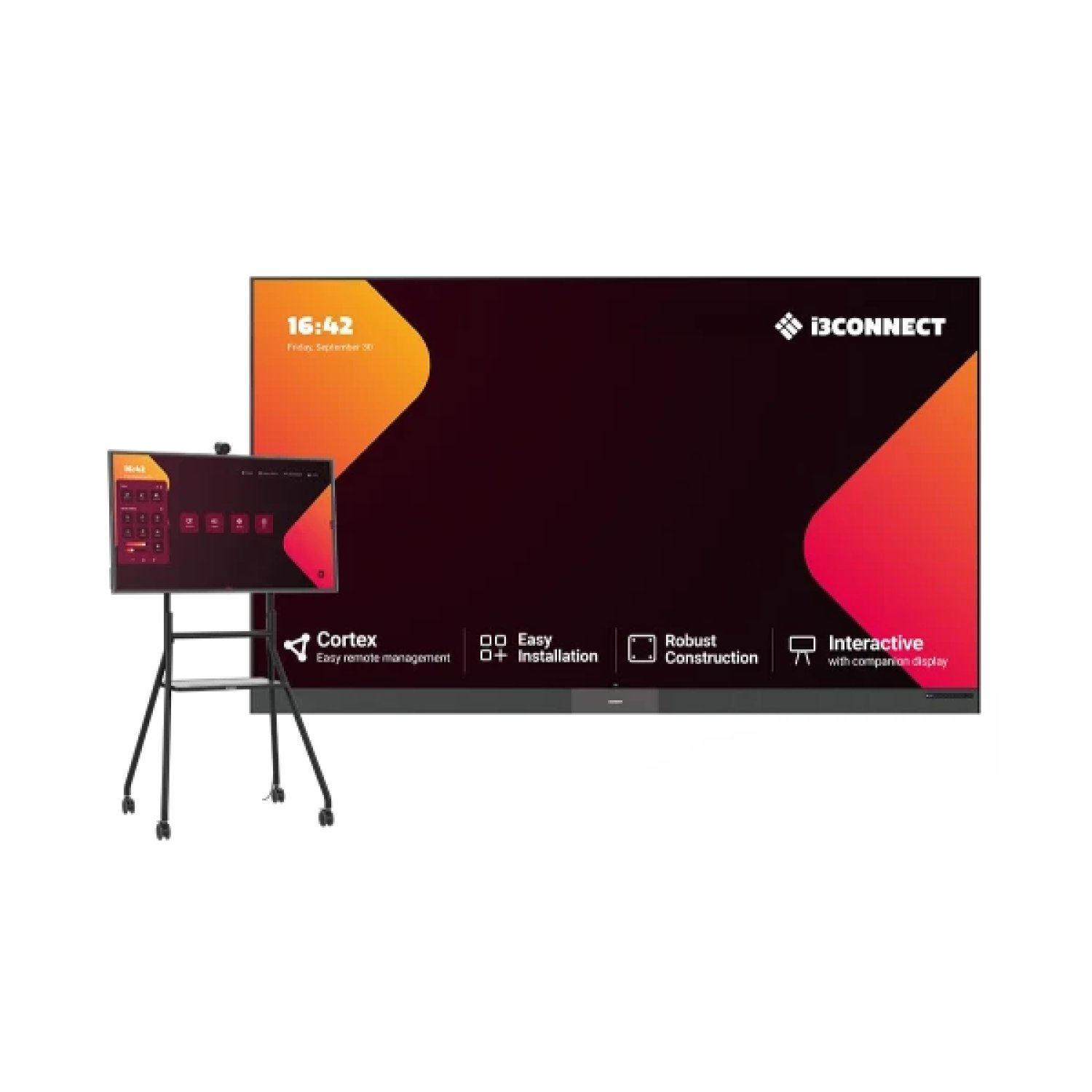 I3CONNECT LED DE 165", PIXEL PITCH 1,5, 600CD/M2, TECNOLOGÍA HOB-LED, AUDIO - 4X15W (FULL RANGE) & 2X30W (LOW FREQUENCY) AMPLIA CONECTIVIDAD. ANDROID 13 8GB RAM/64GB ROM (10010826)