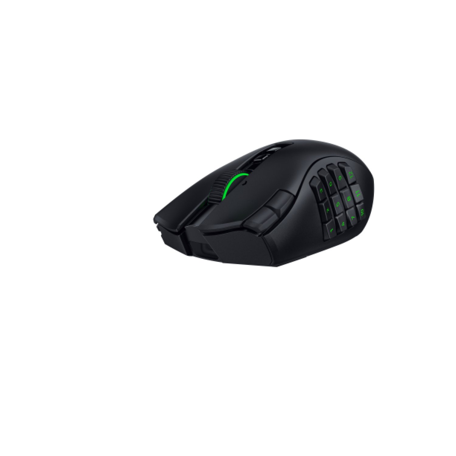Razer Naga V3 Pro ratón Juego Mano derecha RF Wireless + Bluetooth + USB Type-C Óptico 50000 DPI