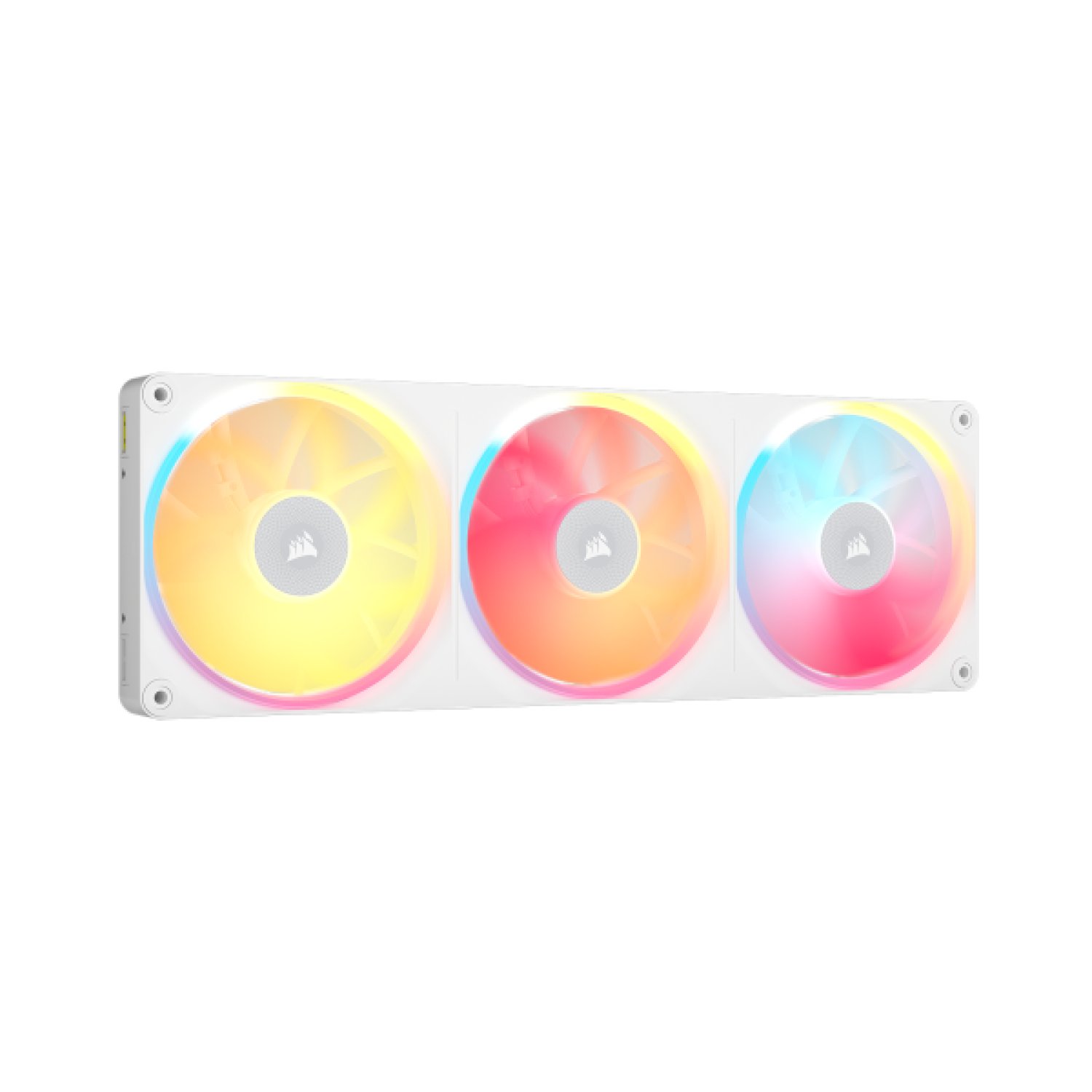 VENTILADOR CAJA CORSAIR LX RGB SERIES ICUE LINK LX360 RGB WHITE 360MM RGB FAN TRIPLE FAN CO-9051066-WW