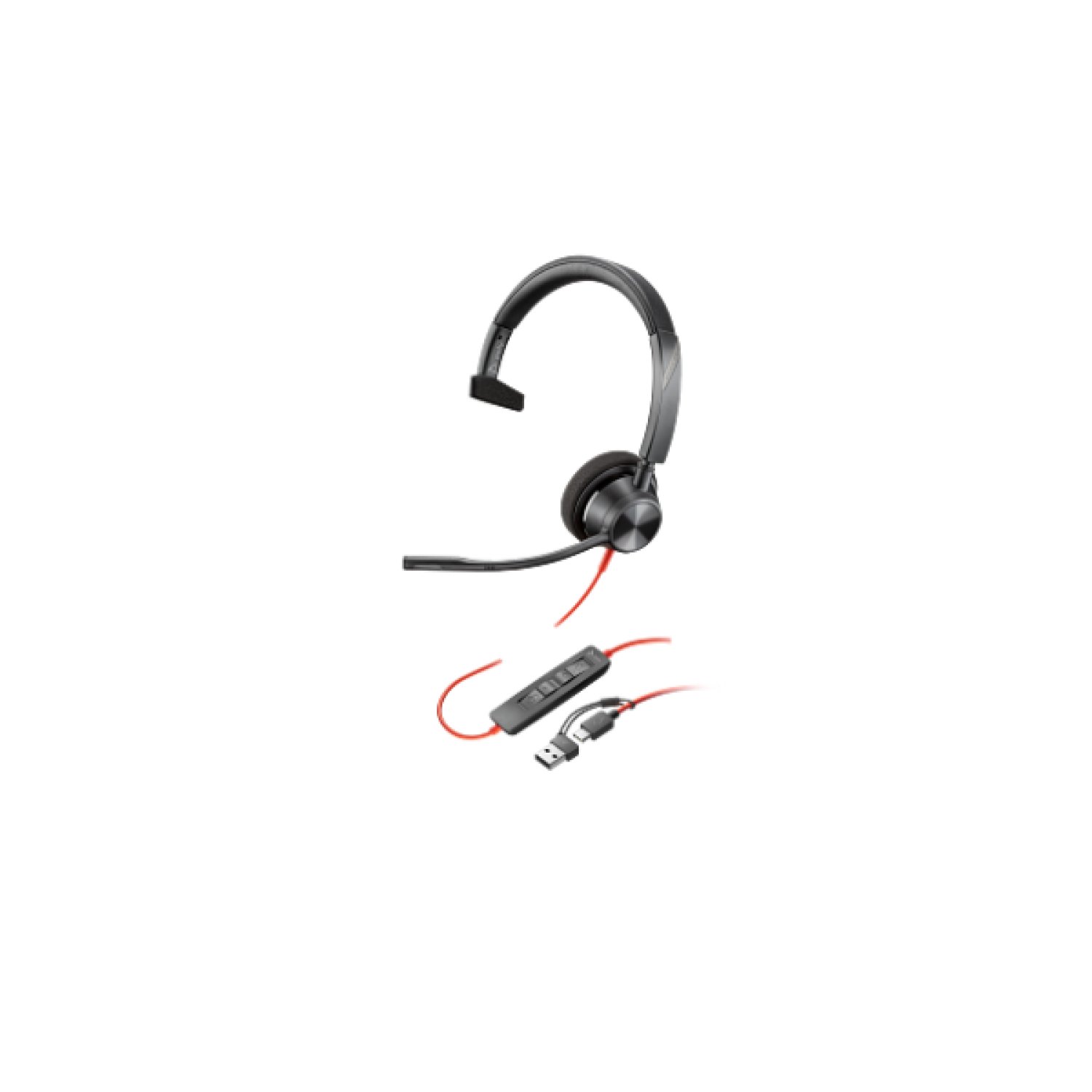 POLY BW 3310 MONO USB-C HS +USB-C/A