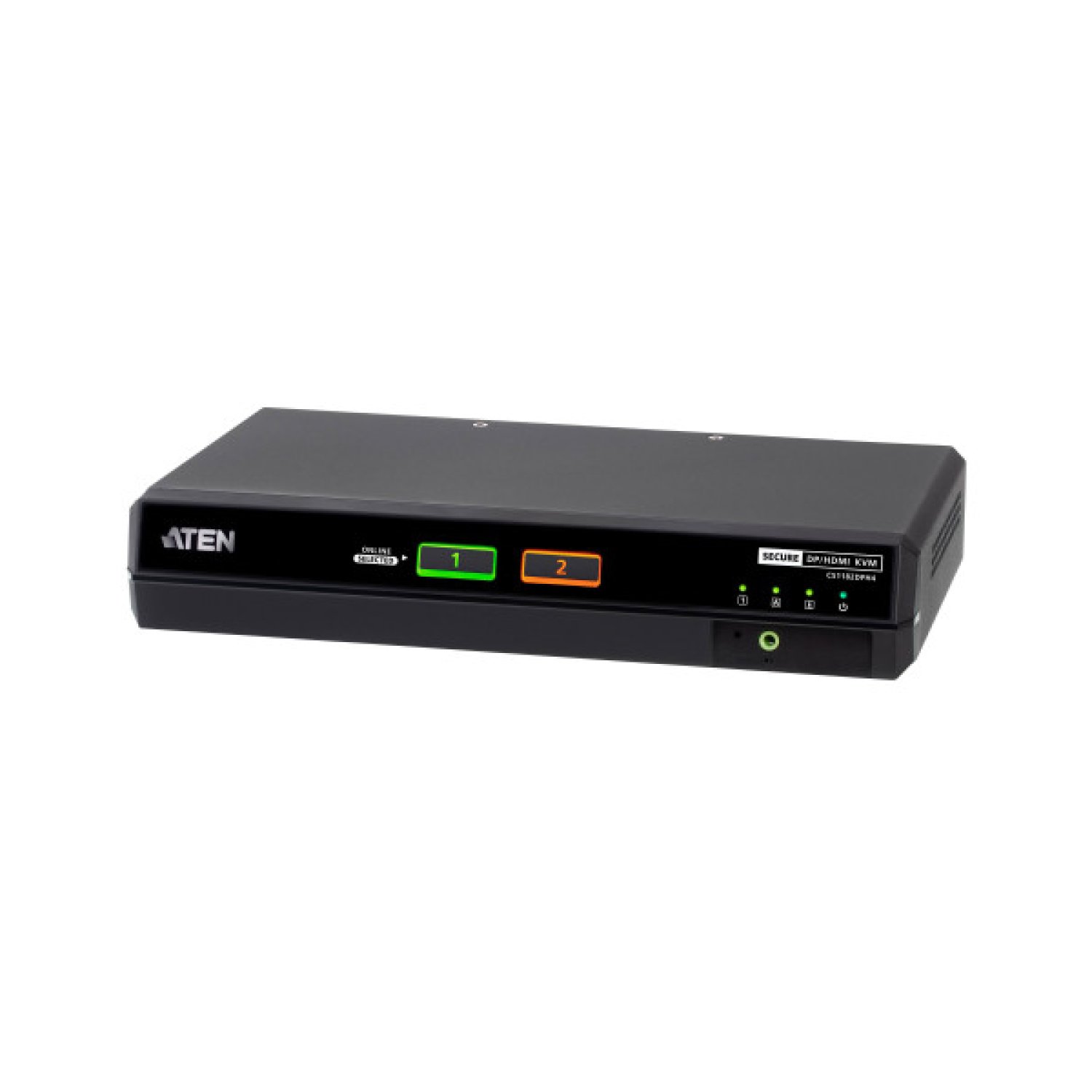 ATEN Conmutador KVM universal seguro de 2 puertos USB 5K DisplayPort/HDMI (compatible con PSD PP v4.0)