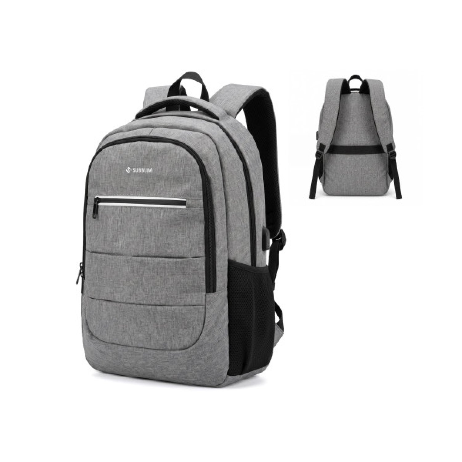 SUBBLIM SUBBP-2CPB101 City Plus Backpack 16" 26L Grey mochila