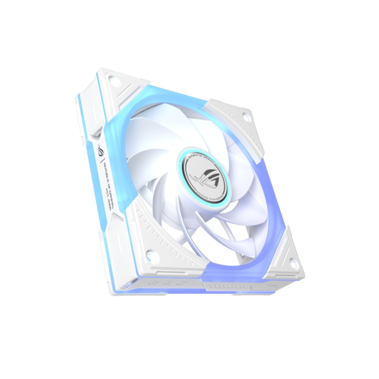 ASUS ROG Eurux GR120 ARGB Reverse Fan White Edition - Single Pack Carcasa del ordenador Ventilador 12 cm Blanco 1 pieza(s)