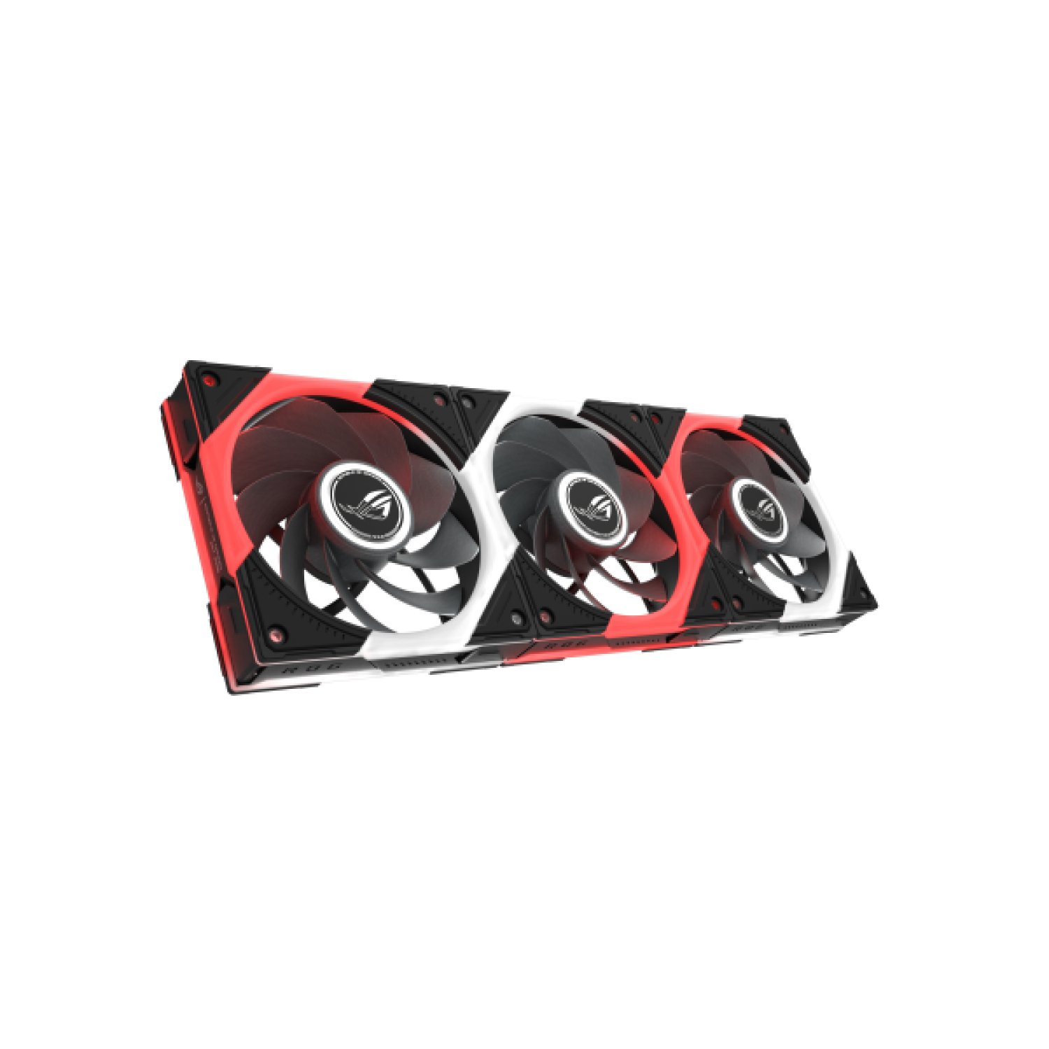 ASUS ROG Eurux GR120 ARGB Reverse Fan - Triple Pack Carcasa del ordenador Ventilador 12 cm Negro, Blanco 3 pieza(s)