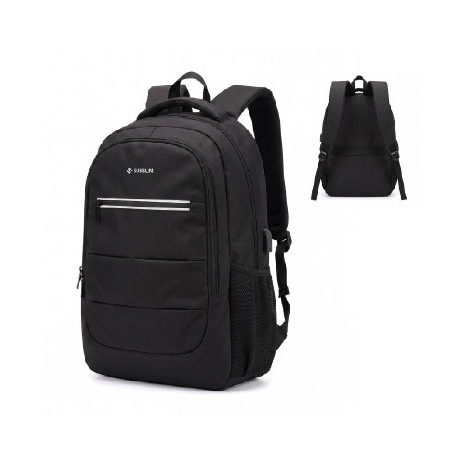 SUBBLIM City Plus Backpack 16" 26L Black