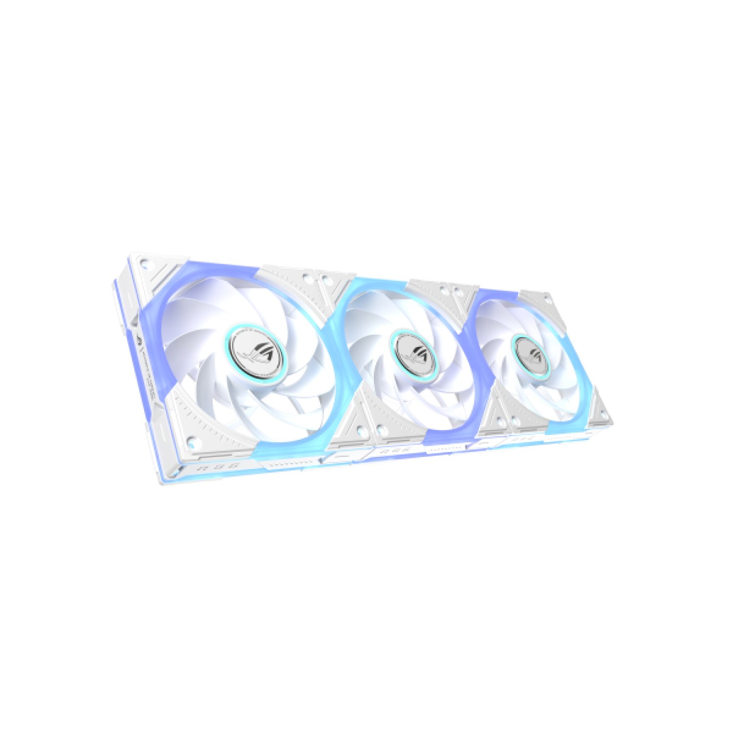 ASUS ROG Eurux GR120 ARGB Reverse Fan White Edition - Triple Pack Carcasa del ordenador Ventilador 12 cm Blanco 3 pieza(s)
