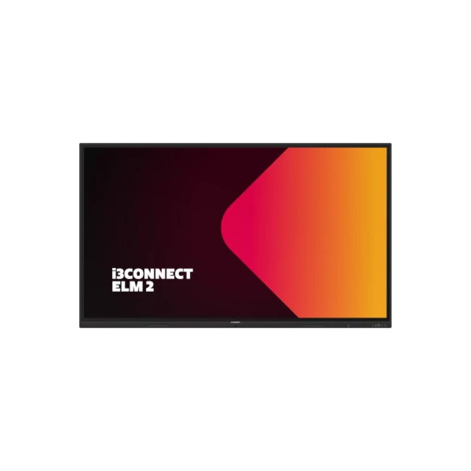 i3-Technologies I3CONNECT ELM2 pizarra blanca interactiva 190,5 cm (75") 3840 x 2160 Pixeles Pantalla táctil Negro HDMI