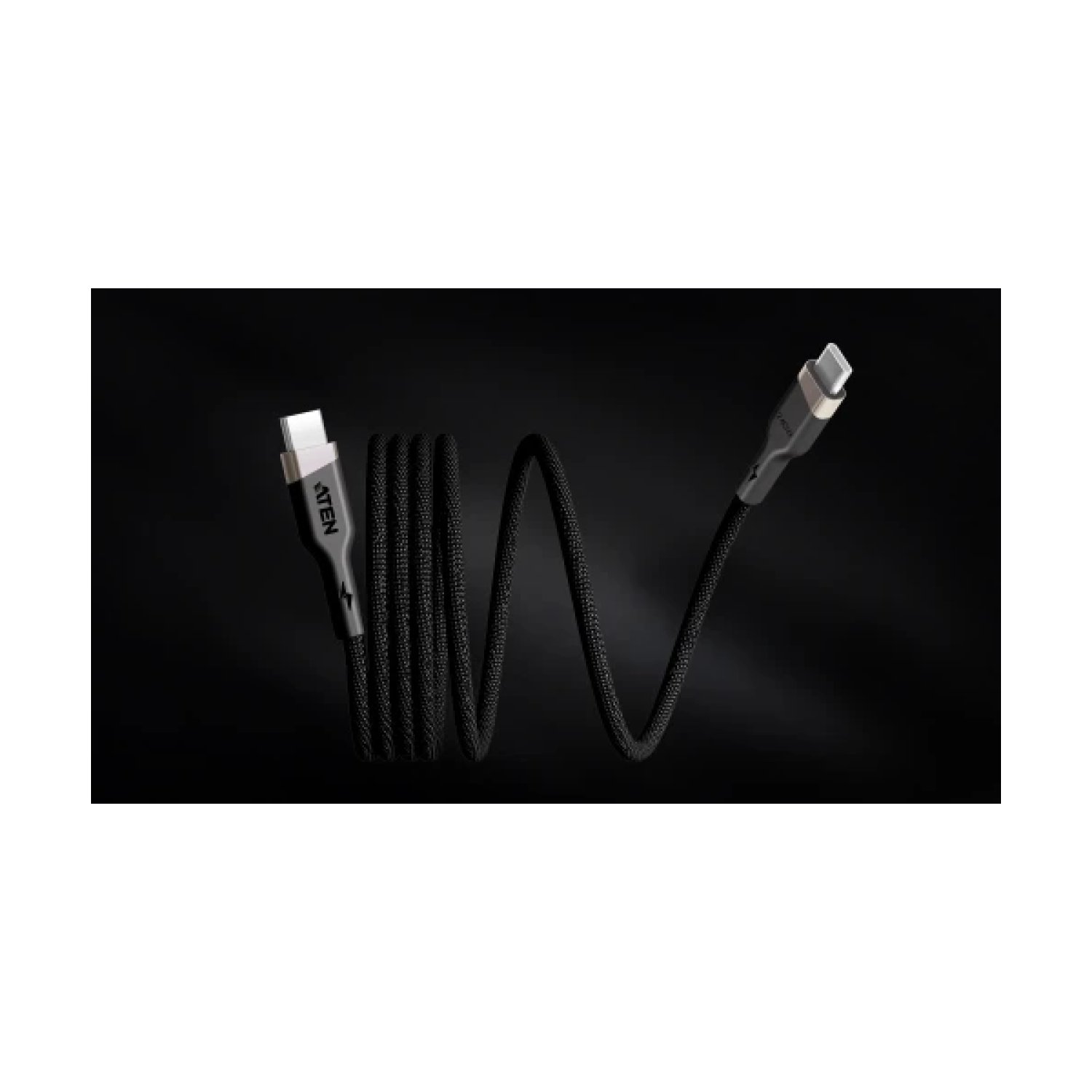 ATEN  CABLE USB-C 240W USB-C TO USB-C MAGNETIC CHARGING CABLE (1M)(2L-3101P240M)