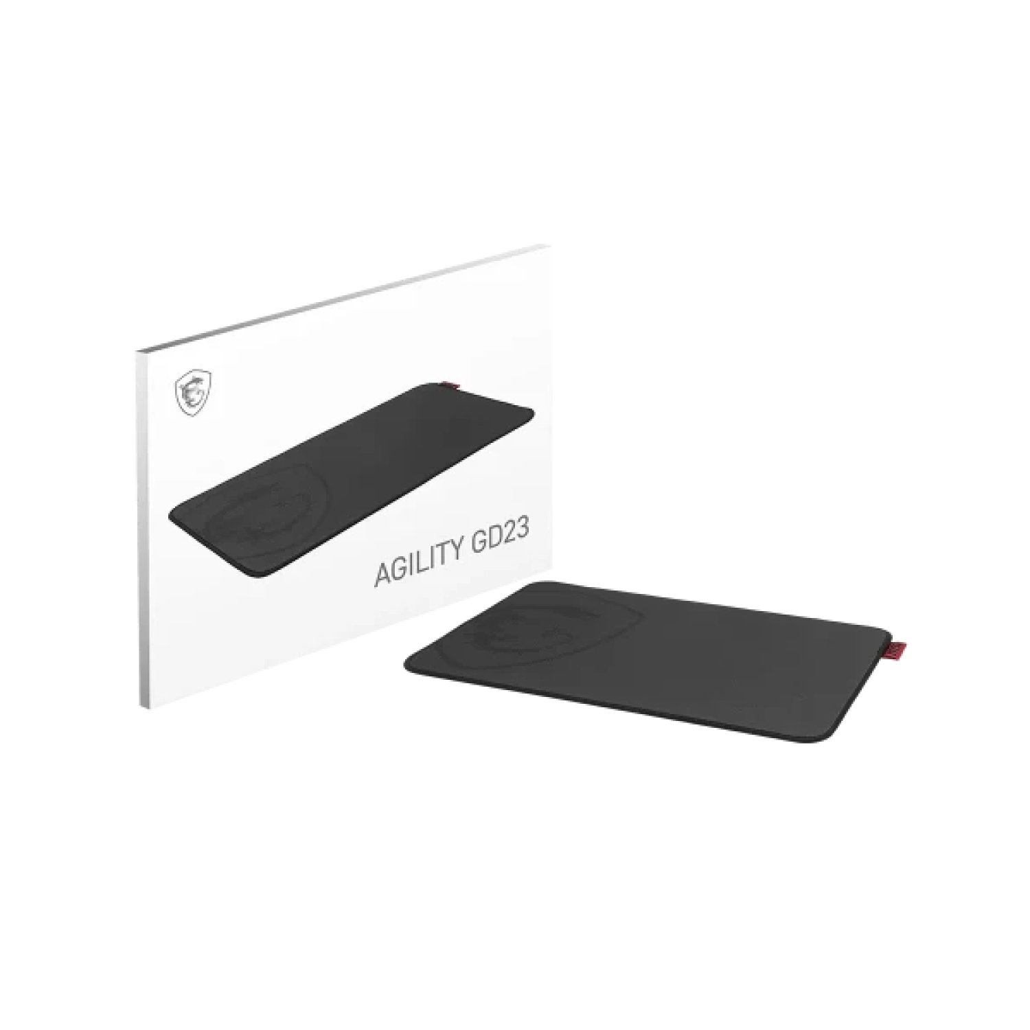 MSI AGILITY GD23 alfombrilla para ratón Alfombrilla de ratón para juegos Negro