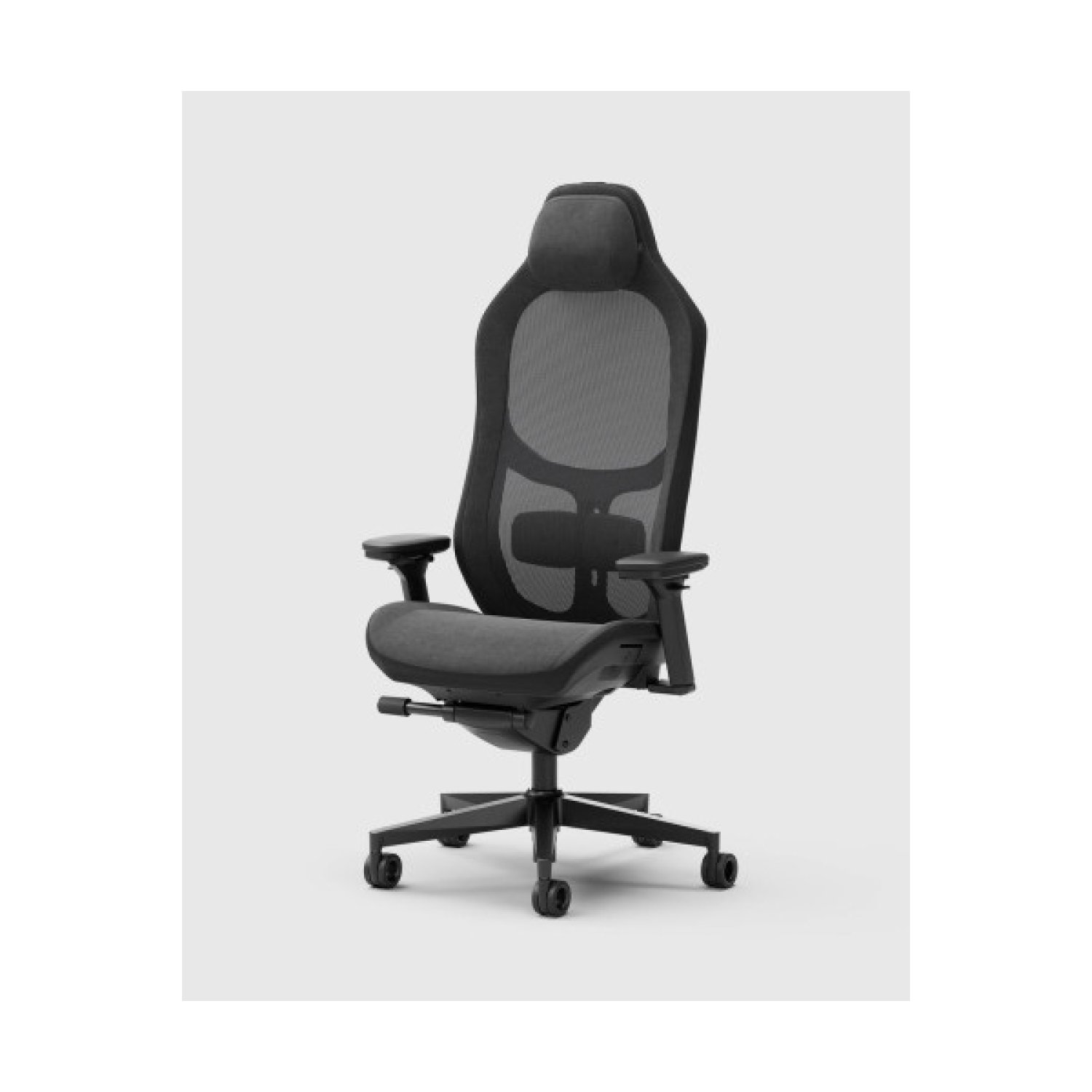 Fractal Design Refine 2 Hybrid Dark Silla para videojuegos de PC Asiento acolchado tapizado Negro
