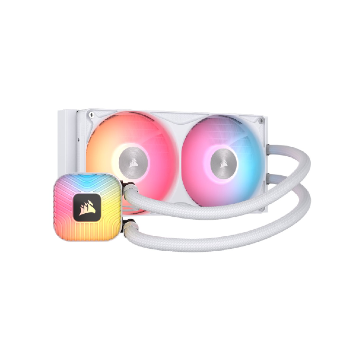 VENTI. CPU CORSAIR NAUTILUS II 240 RS ARGB WHITE 240MM RADIATOR LIQUID CPU COOLER CW-9061048-WW