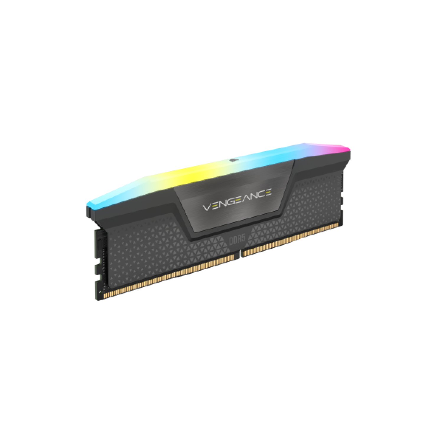MEMORIA CORSAIR DDR5 16GB 1X16GB PC6000 VENGEANCE RGB GRIS CMH16GX5M1D6000Z38