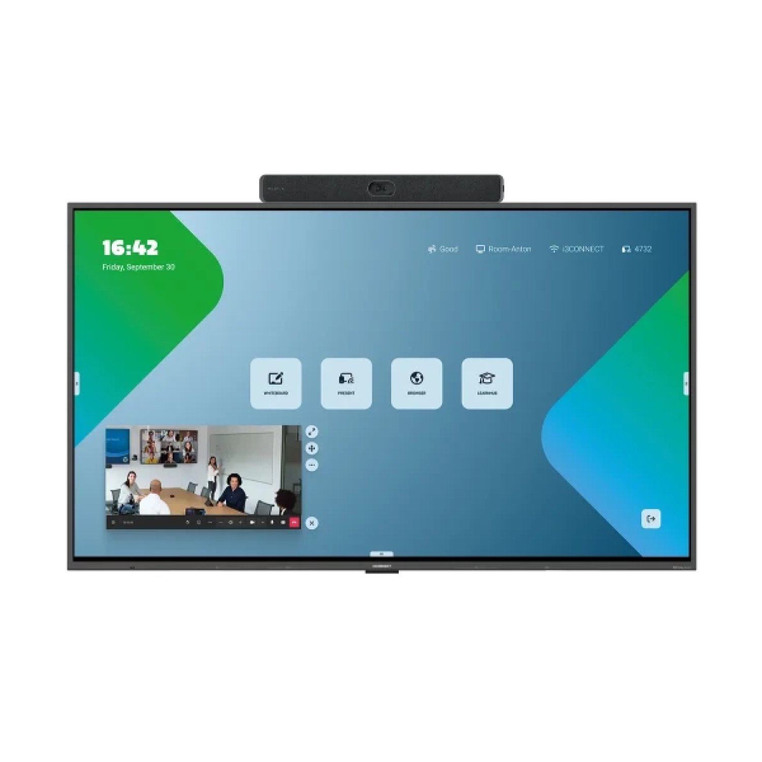 I3 CONNECT ASPEN4 MTR BUNDLE - ASPEN4 75" + XBAR V50 MDEPVIDEOBAR + CABLE LOCK FOR ASPEN 4 (10010943)