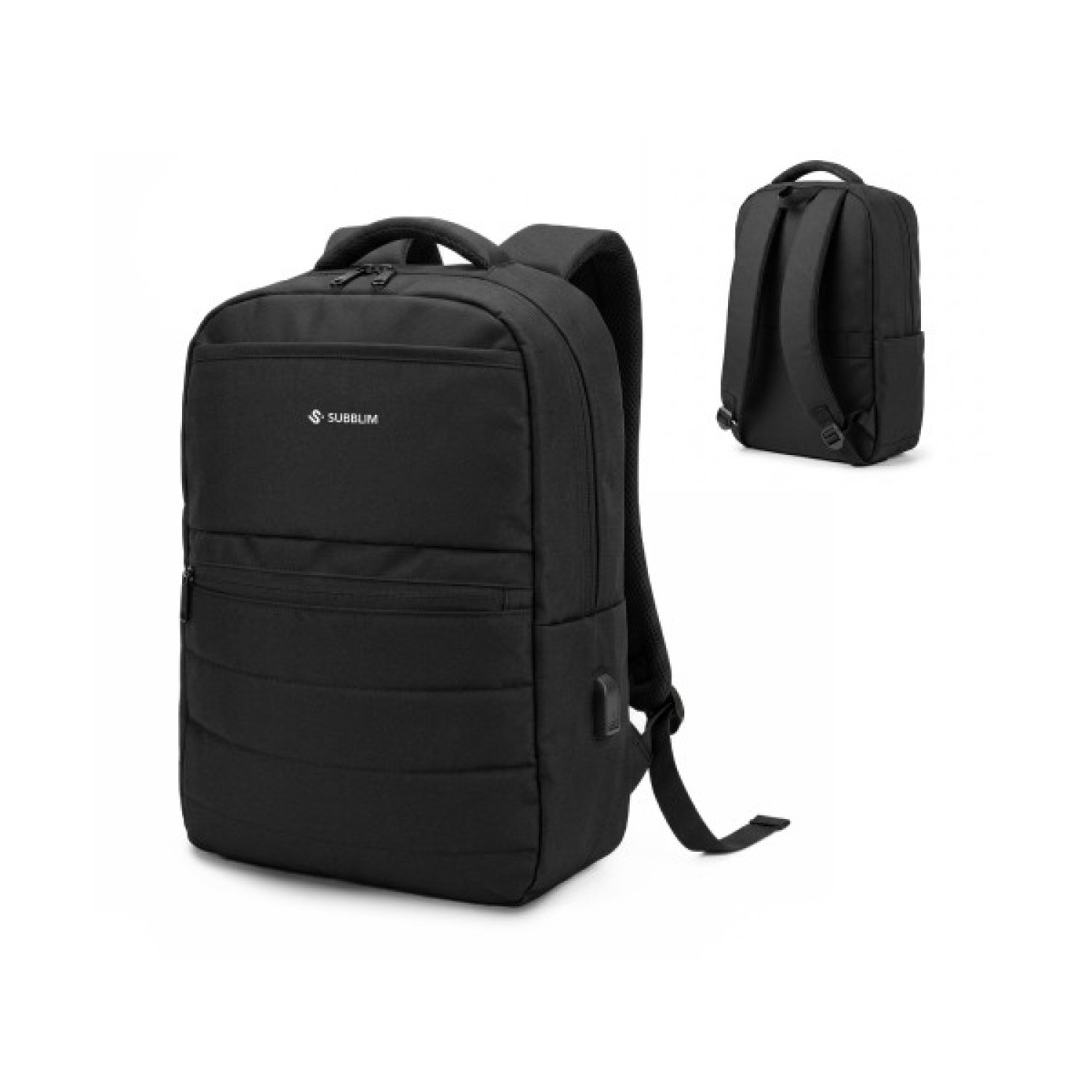 SUBBLIM Compact Backpack 15,6" 15L Black