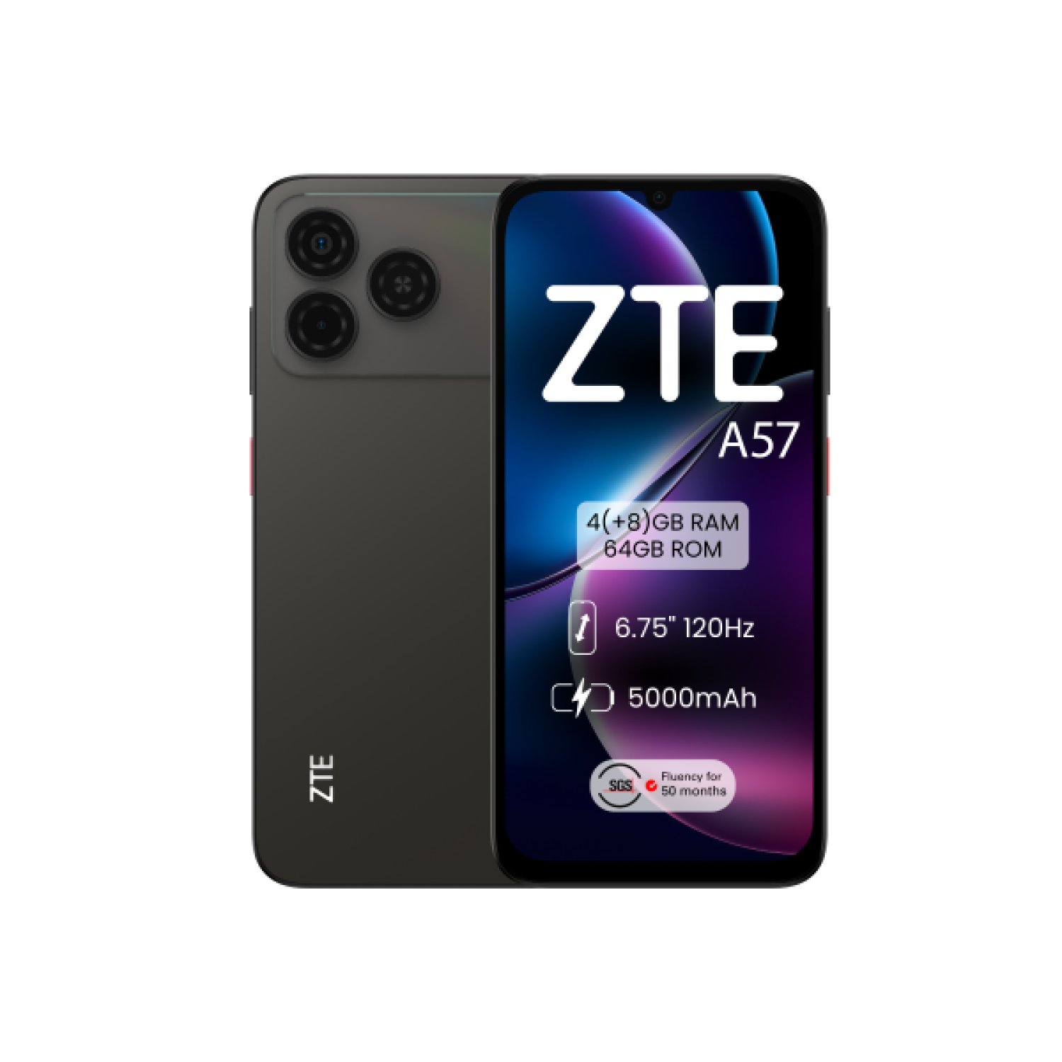 ZTE A57 NEGRO 4GB+128GB