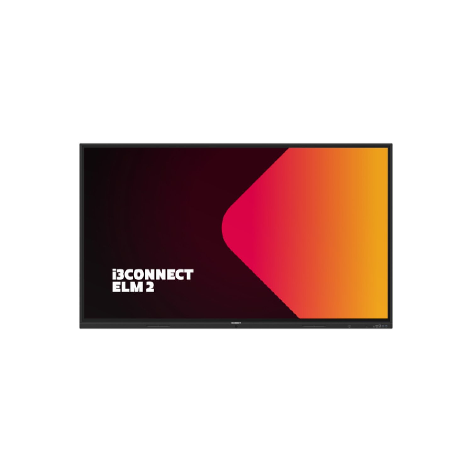 I3 CONNECT  ELM2 - IFP DISPLAY 65" ANDROID 14 - EDLA -  8 GB RAM – 64 GB / 3840 X 2160 PIXELS - 4K UHD / 450CD/M2 / < 8 MS / SURFACE TEMPERED GLASS, ANTI-REFLECTION, MOHS 7 50.000 HOURS - NO INCLUYE SOPORTE (10010730)