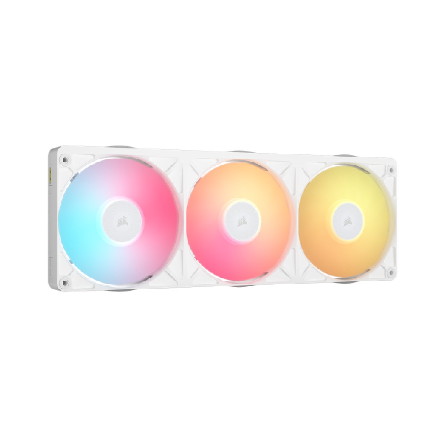 VENTILADOR CAJA CORSAIR RX II RGB SERIES ICUE LINK RX360 II UNIFIED FRAME RGB WHITE WITH ICUE LINK SYSTEM HUB 360MM RGB FAN TRIPLE FAN CO-9051060-WW
