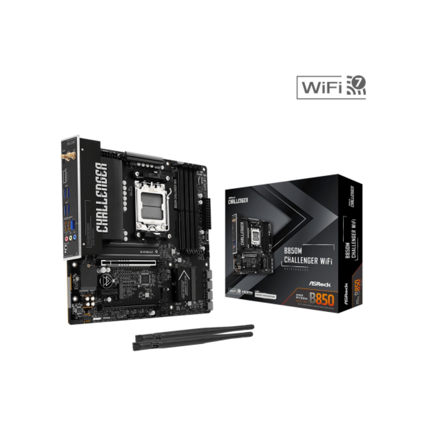 Asrock B850M Challenger WiFi AMD B850 Zócalo AM5 micro ATX