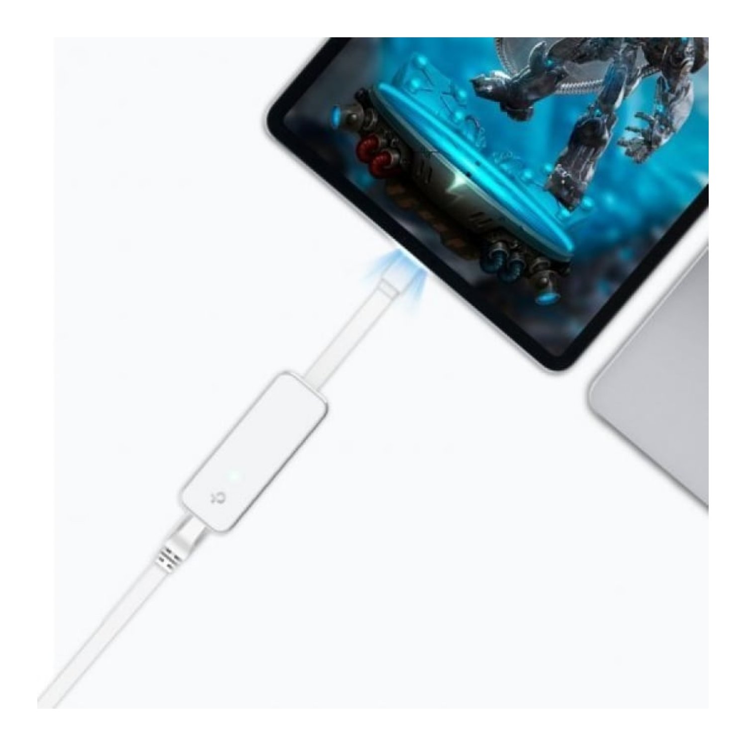 Adaptador USB Tipo-C - RJ45 Gigabit Ethernet TP-Link UE300C/ 1000Mbps