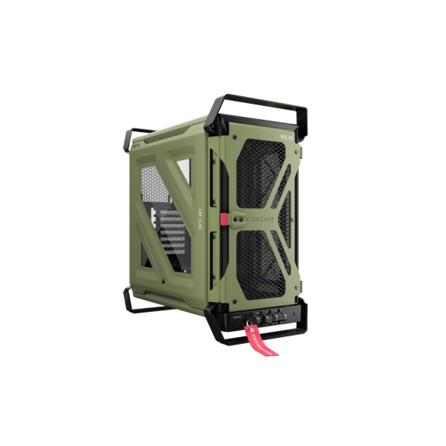 CAJA CORSAIR WARTHOG MID-TOWER VERDE CC-9011350-WW