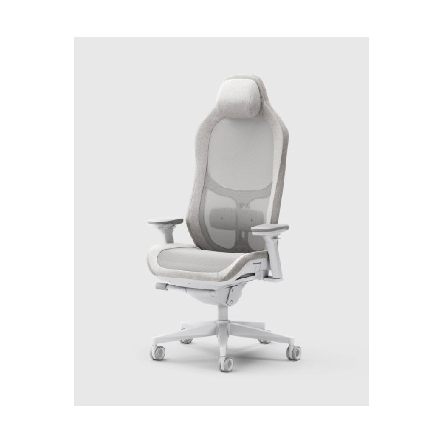 Fractal Design Refine 2 Mesh Light Silla para videojuegos de PC Asiento acolchado tapizado Gris
