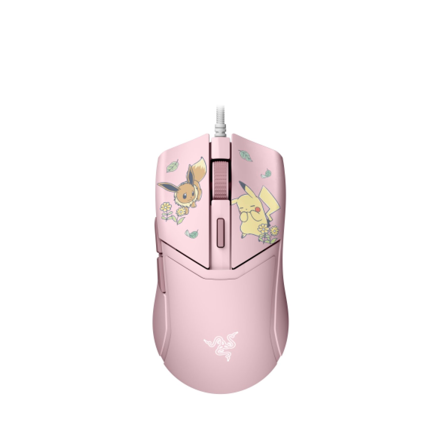Razer Cobra – Pikachu & Eevee Edition ratón Juego Mano derecha USB tipo A Óptico 8500 DPI