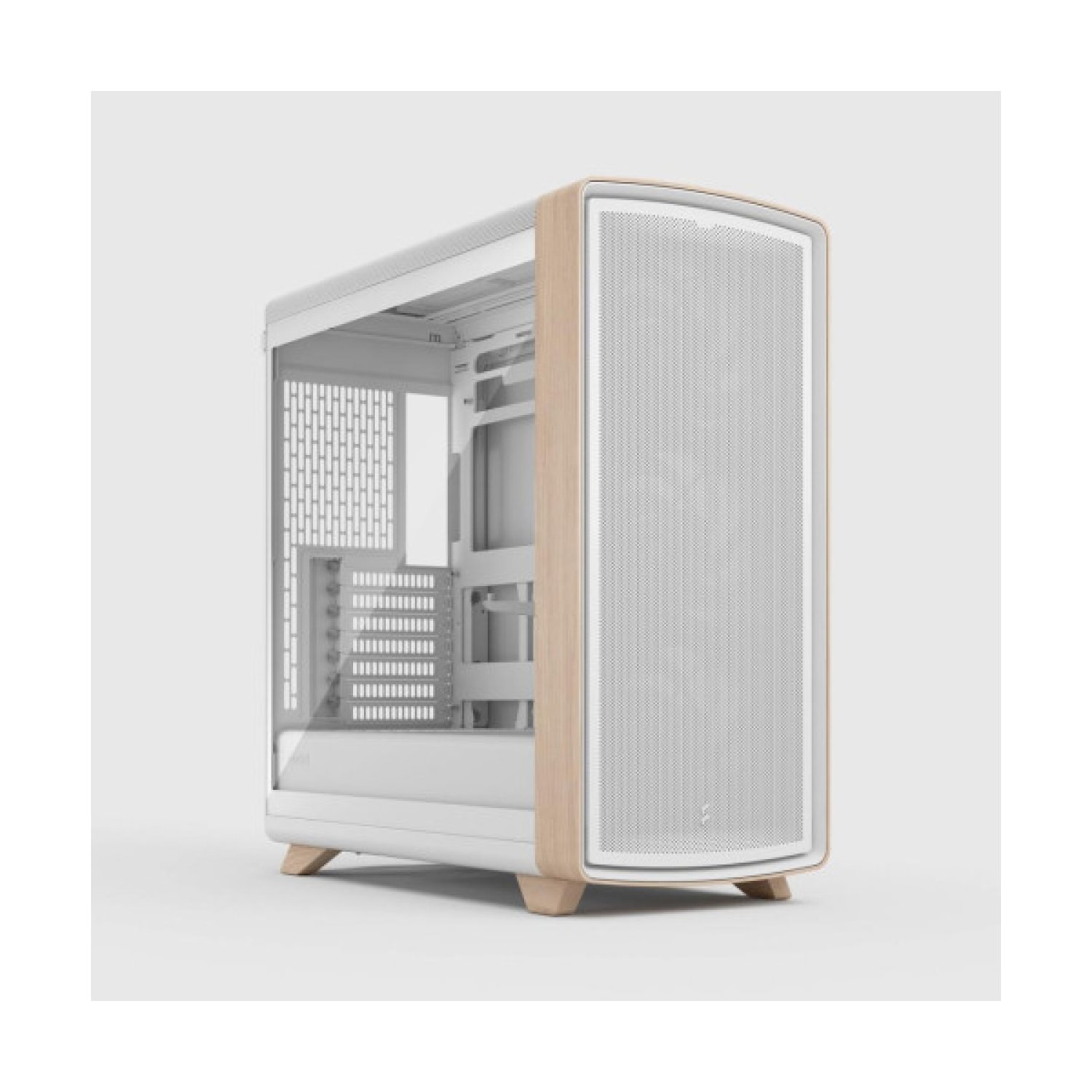 Fractal Design Summit Chalk White TG Clear Tint Midi Tower Blanco