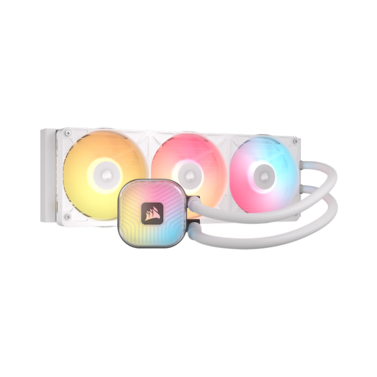 VENTI. CPU CORSAIR ICUE LINK TITAN II 360 RX RGB WHITE 360MM RADIATOR LIQUID CPU COOLER CW-9061038-WW