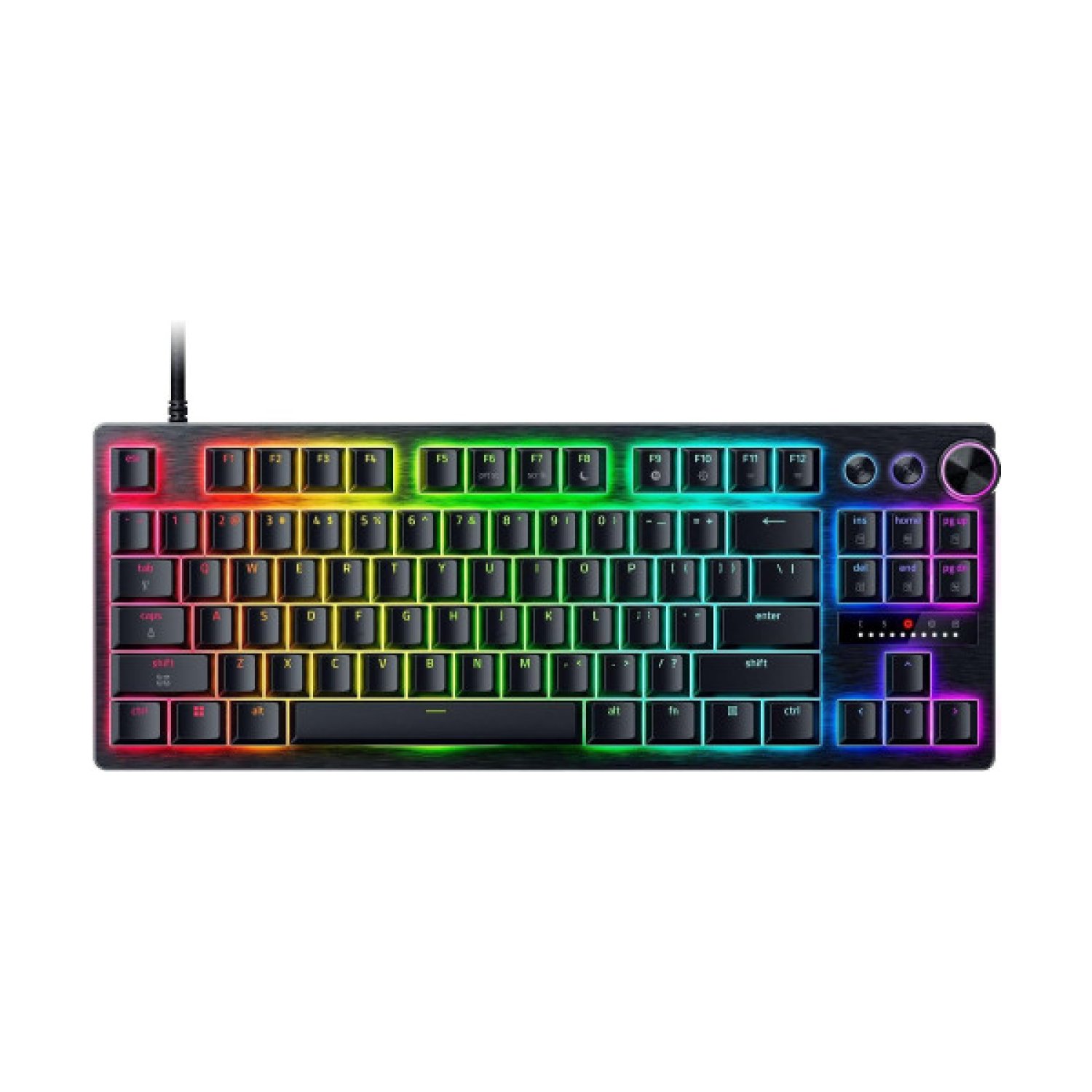 TECLADO RAZER HUNTSMAN V3 PRO LOW-PROFILE TENKEYLESS (USA) 8KHZ (RZ03-05850100-R3M1)