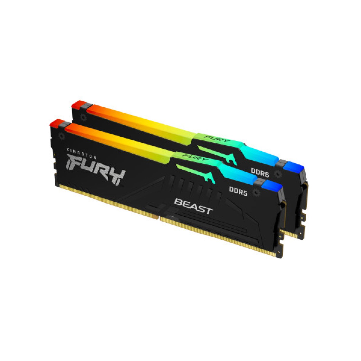 Kingston Technology FURY Beast 64GB 5600MT/s DDR5 CL36 DIMM (Kits de 2) RGB