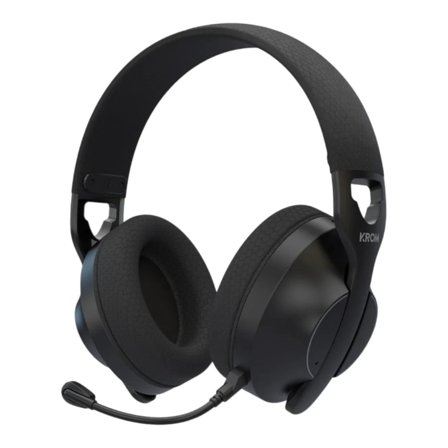 Auriculares Gaming Inalámbricos con Micrófono Krom Phase/ Bluetooth/ Jack 3.5/ USB 2.0/ Negros