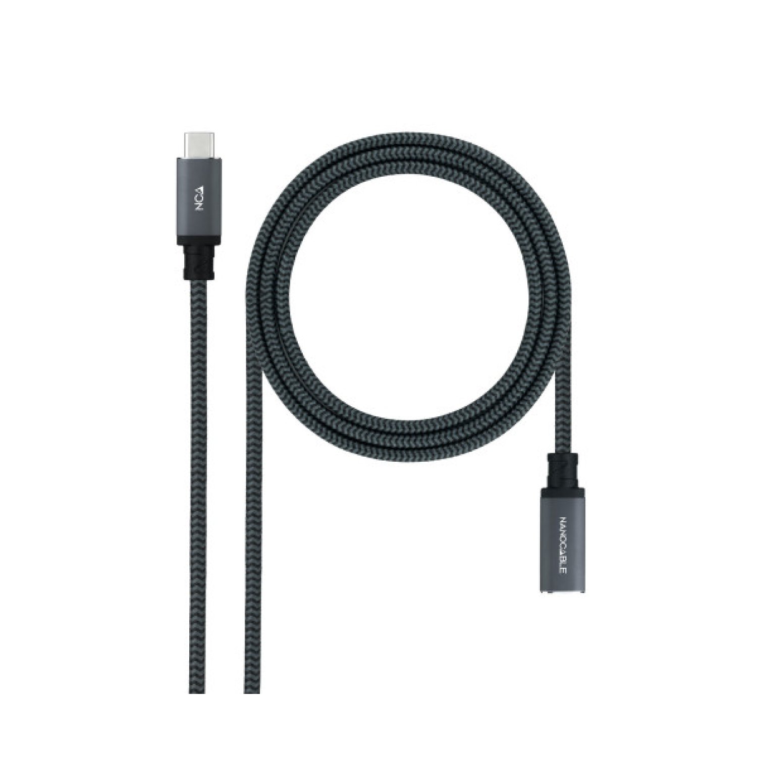 Nanocable 10.01.4500-COMB cable USB USB 3.2 Gen 2x2 0,5 m USB C 20 Gbit/s 100 W Negro
