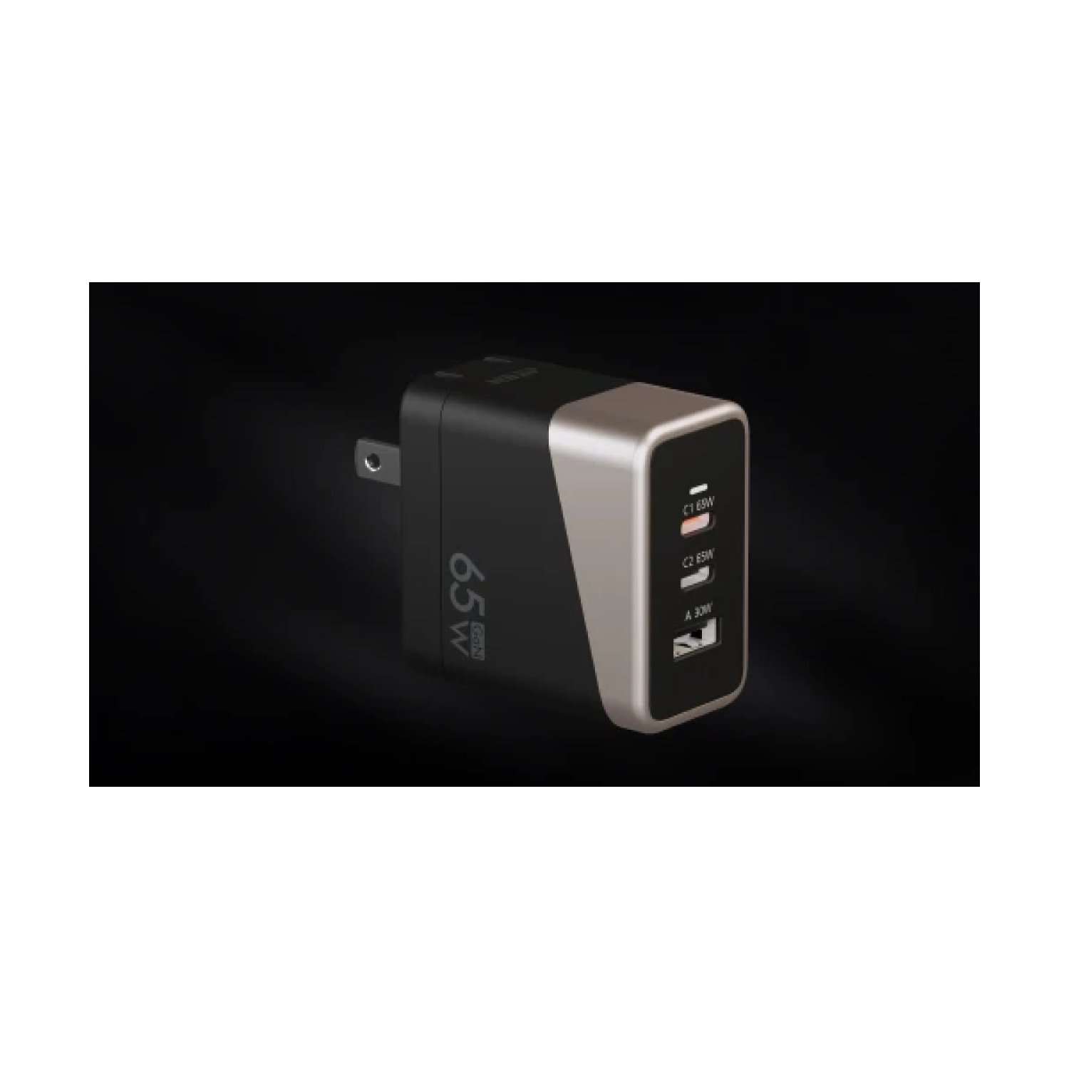 ATEN  CONVERSOR USB-C A HDMI 65W 3-PORT GAN CHARGER(UP365-AT-G)
