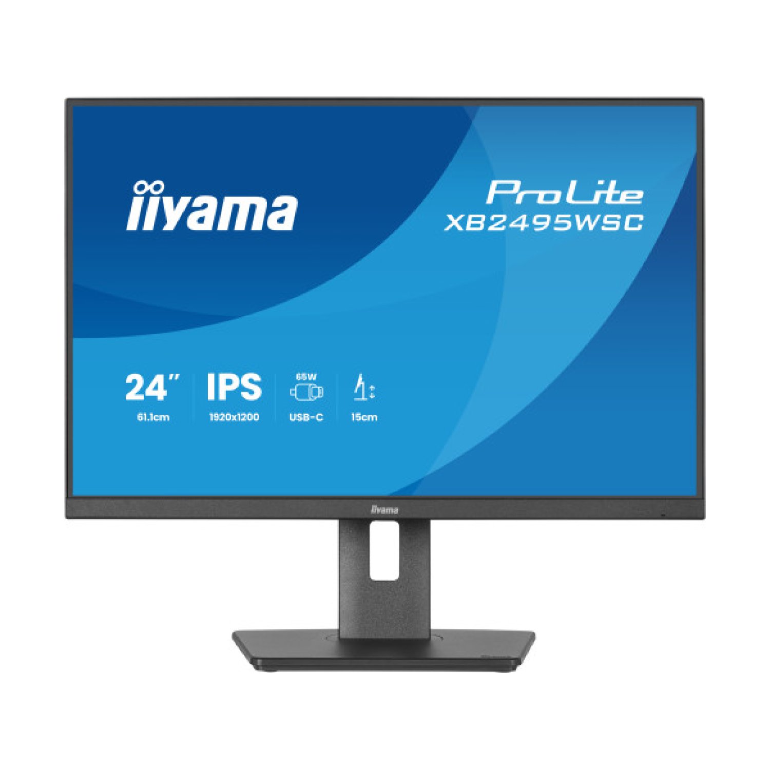 MONITOR IIYAMA, 24.1" IPS 1H1C 65W, 1920x1200, 1A1C