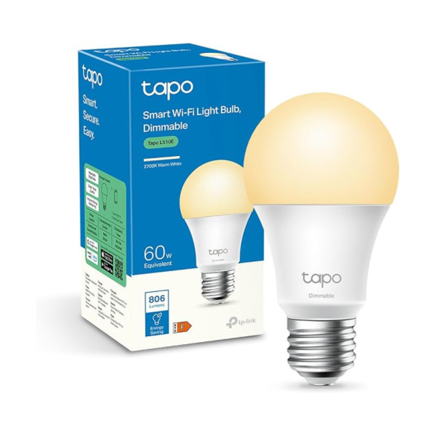 TP-LINK  BOMBILLA INTELIGENTE TAPO L510E