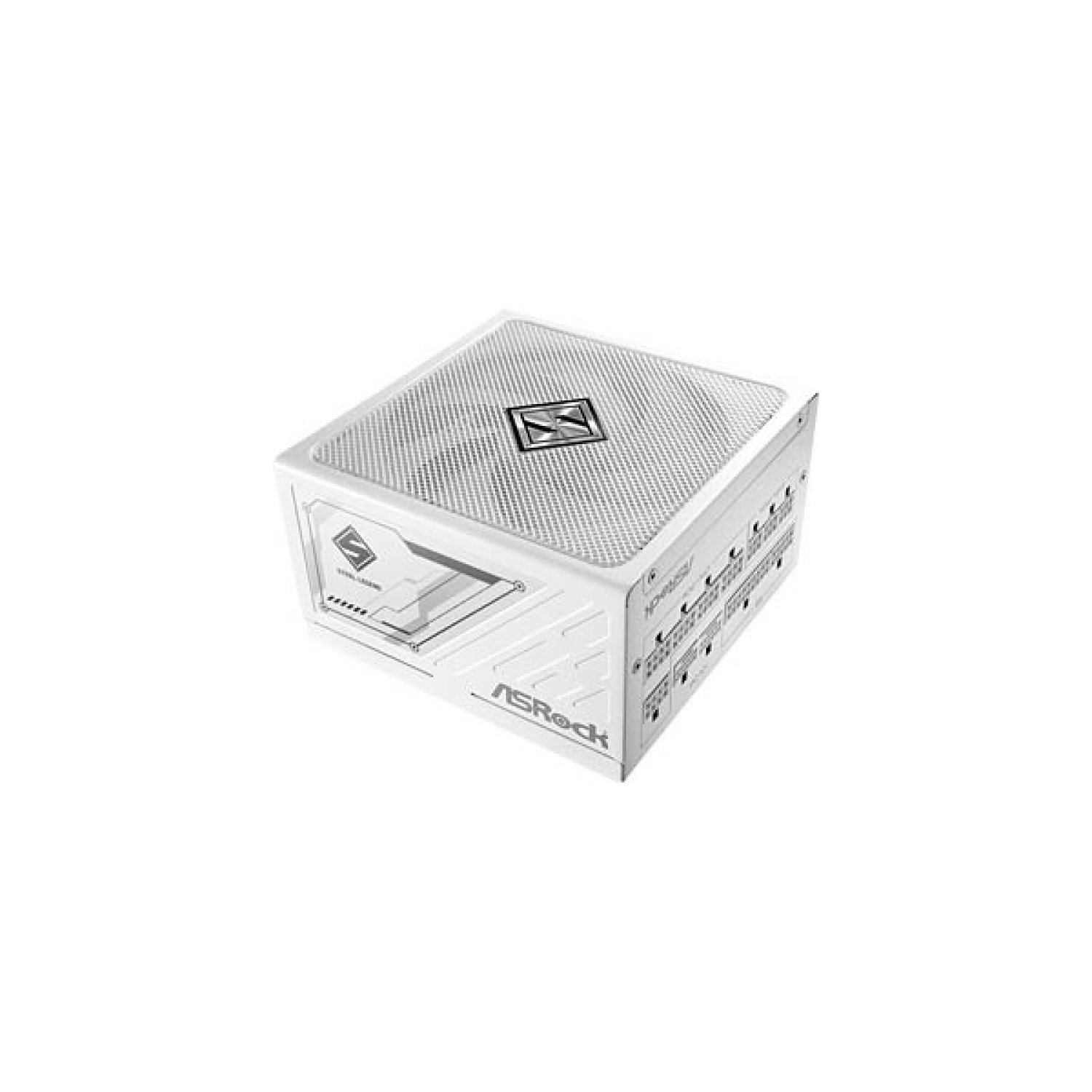 FUENTE ALIMENTACION ASROCK SL-1200GW,PSU,1200W,80 PLUS GOLD,135MM,MODULAR,PCI-E 5.1 (12+4PIN)X1,PCI-E (6+2 PIN)X3,SATA (5 PIN)X9 (BLANCA)