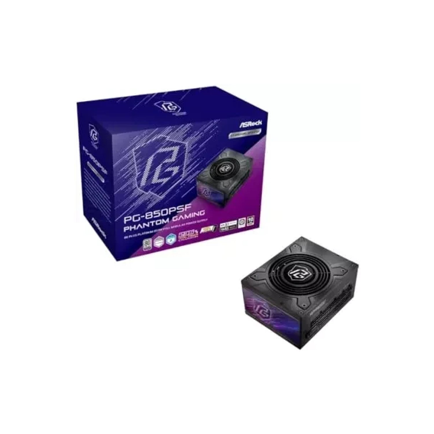 FUENTE ALIMENTACION ASROCK PG-850PSF,PSU,850W,80 PLUS PLATINUM