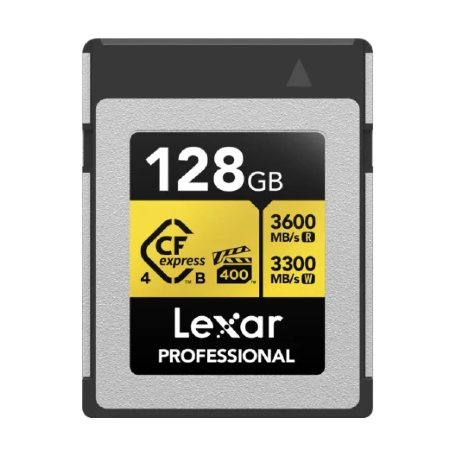 LEXAR 128GB PROFESSIONAL CFEXPRESS 4.0 TYPE-B CARD, UP TO 3600MB/S READ 3300MB/S WRITE, 1000MB/S SUSTAINED WRITE, SUPPORT 8K RAW VIDEO