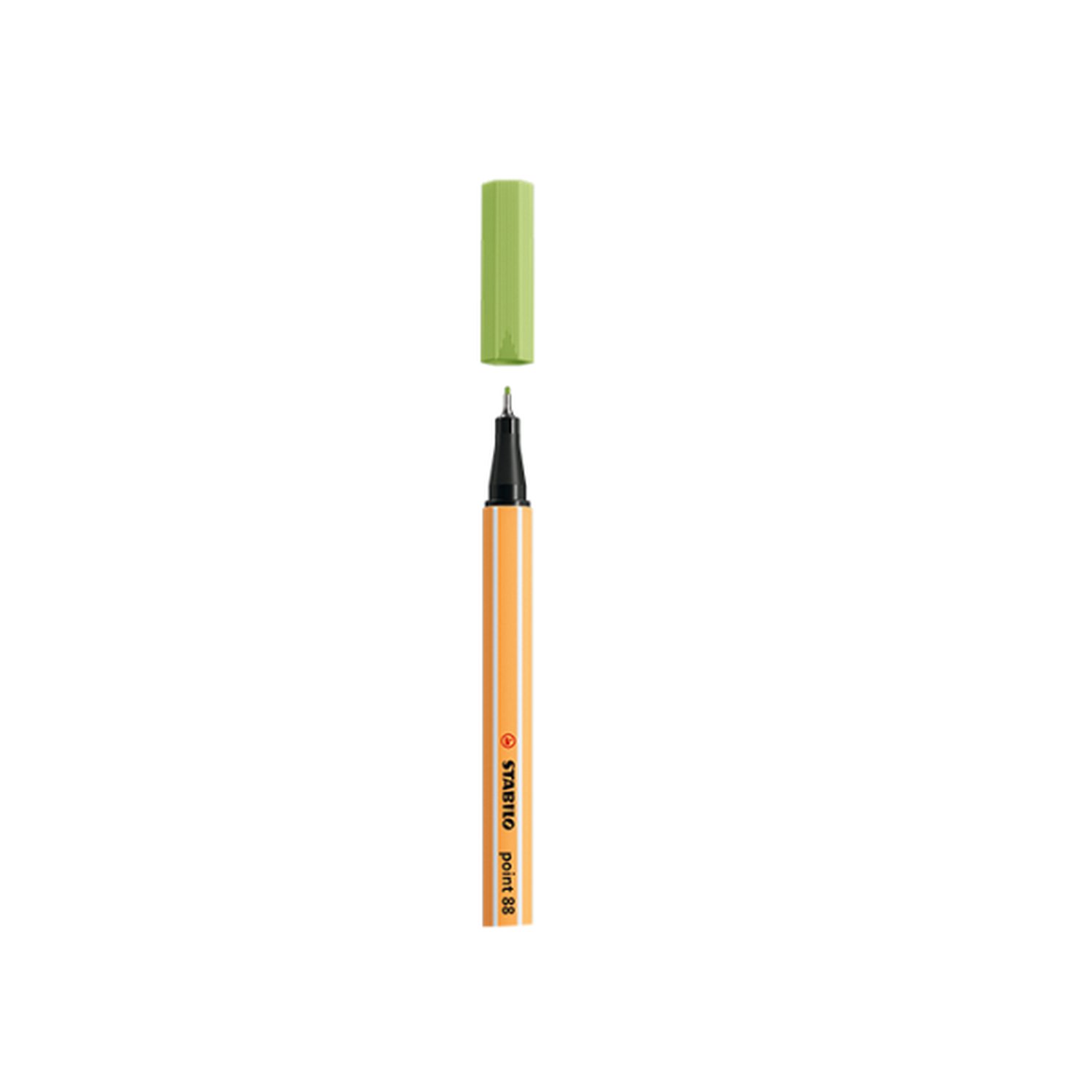 ROTULADOR PUNTA FINA POINT 88 0.4MM PISTACHO STABILO 88/34 (10 Uds)