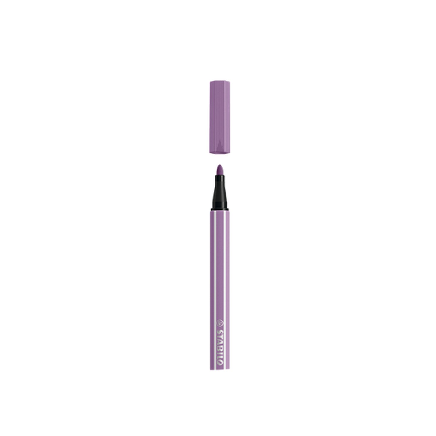 ROTULADOR PUNTA FIBRA MEDIA 1MM. PEN 68 LILA STABILO 68/62 (10 Uds)